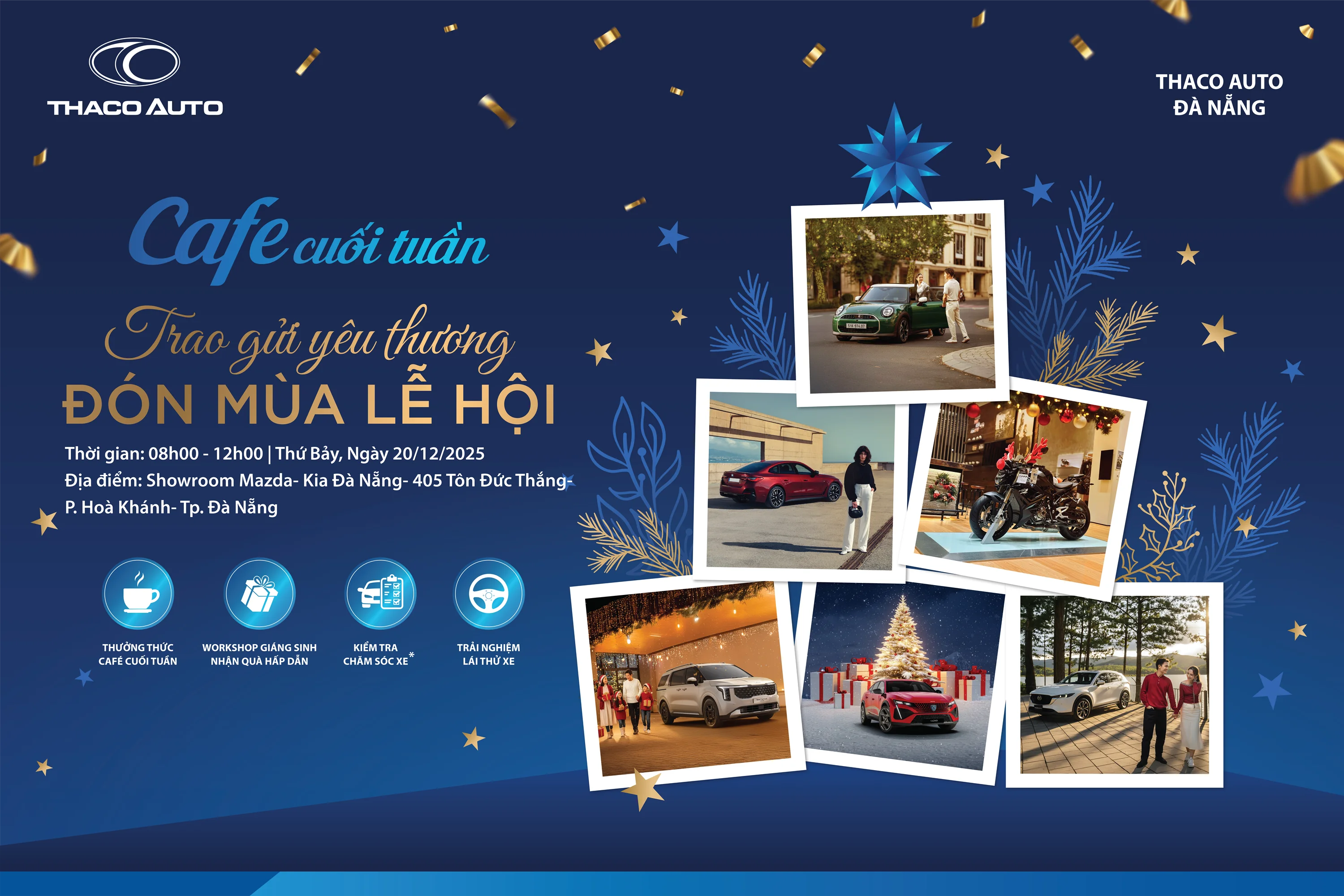 ĐÓN GIÁNG SINH - TRẢI NGHIỆM CẢM GIÁC LÁI CÙNG THACO AUTO