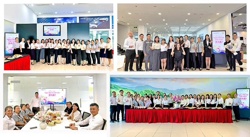 KHÔNG KHÍ RỘN RÀNG CHÀO MỪNG NGÀY PHỤ NỮ VIỆT NAM 20/10 TẠI HỆ THỐNG SHOWROOM THACO AUTO ĐÀ NẴNG